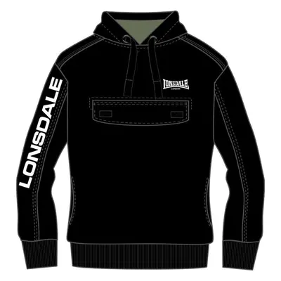 Lonsdale Mens hooded sweatshirt regular fit 99103427