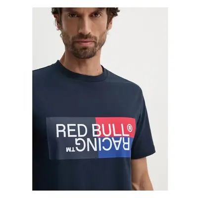 Bavlněné tričko Red Bull Racing x Pepe Jeans tmavomodrá barva, s 99232708