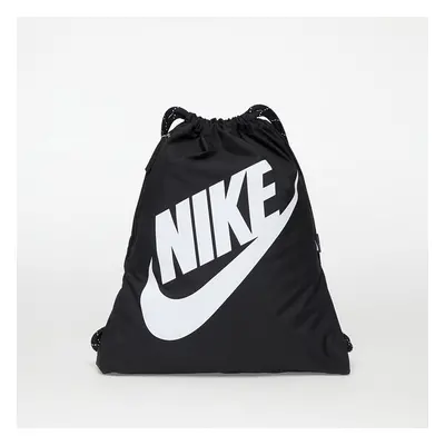 Gymsacks Nike Heritage Drawstring Bag Black/ Black/ White 13 l 67560420