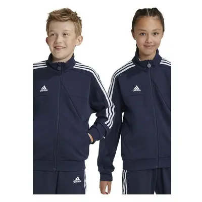 Dětská mikina adidas J HOT TTOP tmavomodrá barva, s aplikací, IY3209 93827540