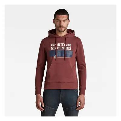 G-STAR Sweatshirt - Originals hdd sw burgundy 99788175