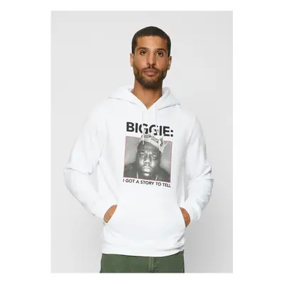 Mister Tee Biggie Crown Hoody bílá 87562474