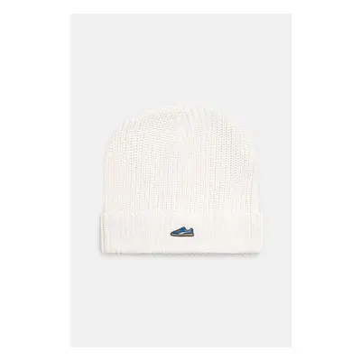 Bavlněná čepice Puma Classics Graphic Short Beanie bílá barva, 025680 99287554