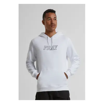 Mister Tee Modlete se ruce Hoody bílá 87561782