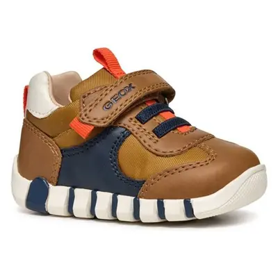 Dětské sneakers boty Geox IUPIDOO hnědá barva, B4655A.0MEFU 99254360