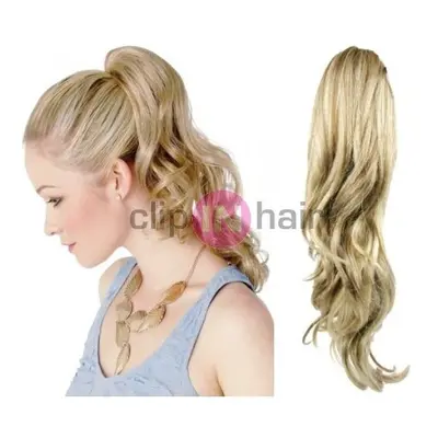 Clipinhair Clip in culík se skřipcem vlnitý 60 cm - platina/světle 48529658