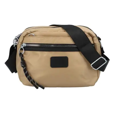 Turbo bags Dámská látková crossbody Moana, tmavě béžová 80259889