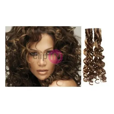 Clipinhair Vlasy pro metodu Pu Extension / TapeX / Tape Hair / Tape IN 48529374