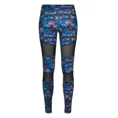 URBAN CLASSICS Ladies Camo Tech Mesh Leggings - digital duskviolet 56167290