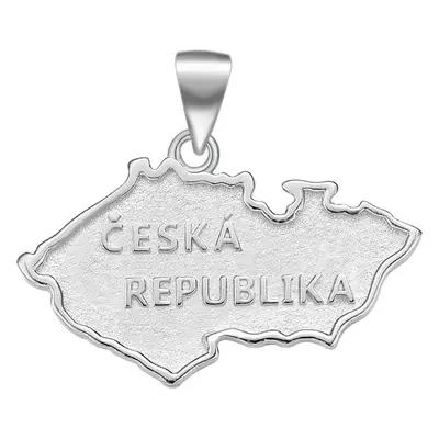 Olivie Stříbrná mapa ČESKÁ REPUBLIKA 6096 72375669