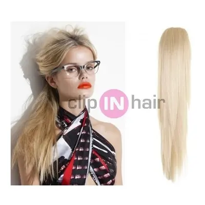 Clipinhair Clip in culík se skřipcem rovný 60 cm - platina 48529663