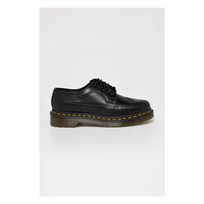 Polobotky Dr. Martens 3989 černá barva, na plochém podpatku, 22210001 84012076