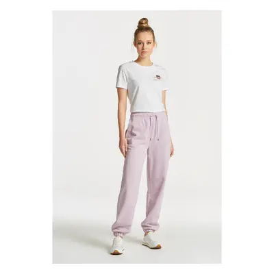 TEPLÁKY GANT REL ICON G ESSENTIAL PANTS SOOTHING LILAC 76936651