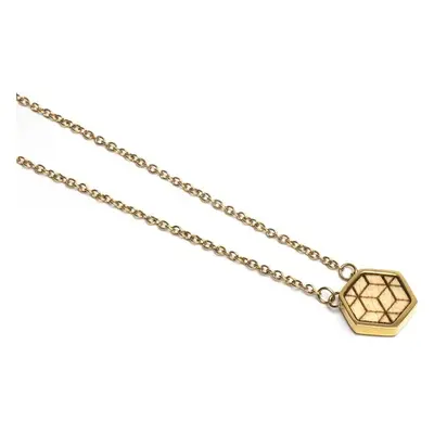 BeWooden Náhrdelník s dřevěným detailem Virie Necklace Hexagon 47581424