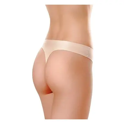 Gatta Active Dámské tanga Gatta RIB String Comfort béžové 82834410