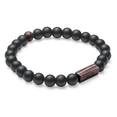 BeWooden Korálkový náramek Nox Wenge Bracelet 17616532