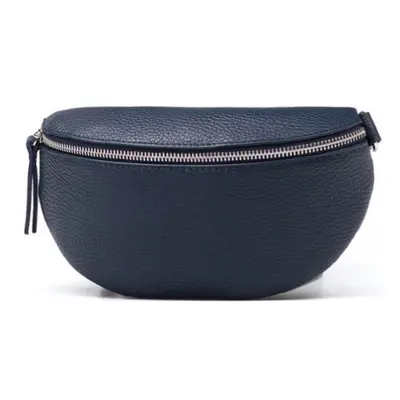 Blaire Kožená crossbody ledvinka Tamra modrá 42976886