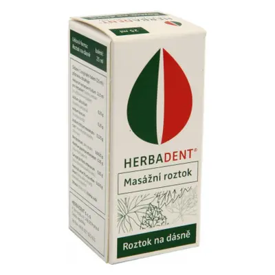 Herbadent masážní roztok gng.sol. 25 ml