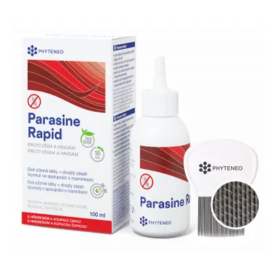 Phyteneo Parasine Rapid 100 ml + speciální hřeben + čepice