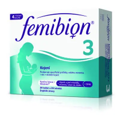 Femibion 3 Kojení 28 tablet + 28 kapslí 56 tablet