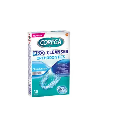 Corega Pro Cleanser Orthodontics čist.tablety 30ks