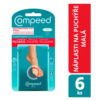 Compeed náplast na puchýře malá 6 ks