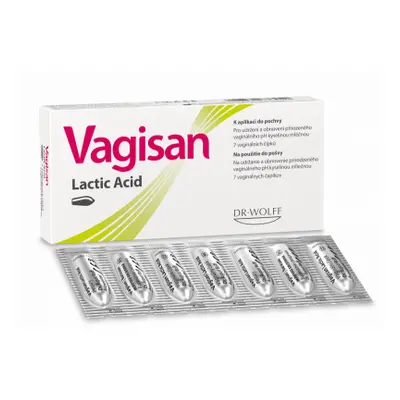 VAGISAN Lactic acid 7 čípků