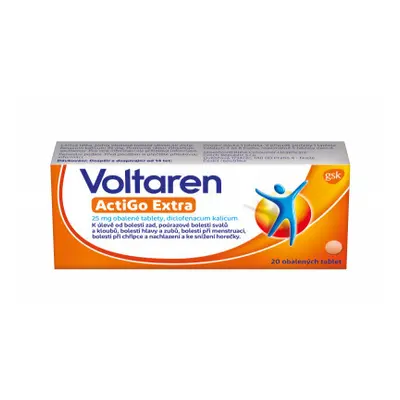 Voltaren Actigo Extra 25 mg tbl.obd. 20 CZ