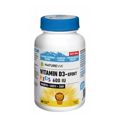 NatureVia Vitamin D3-Efekt Kids tbl.60