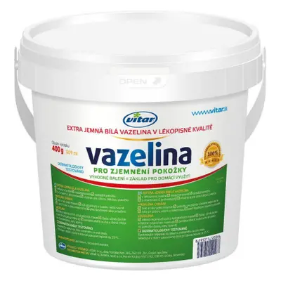 Vitar Vazelina extra jemná bílá 400g