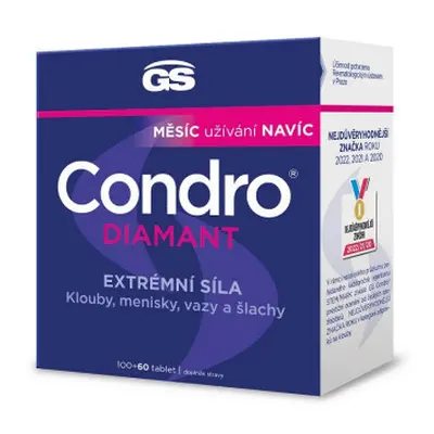 GS Condro DIAMANT 100+60 tablet Limitovaná edice 2023