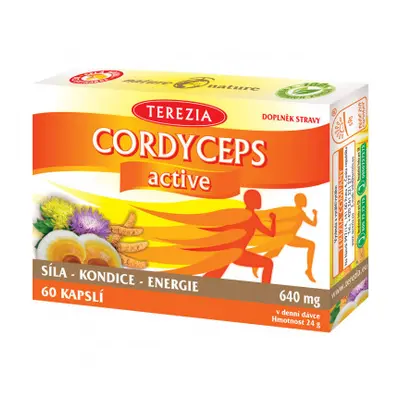 Terezia Cordyceps active kapslí 60