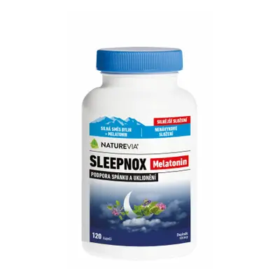 NatureVia Sleepnox Melatonin 120 kapslí