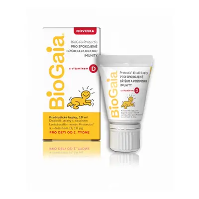 BioGaia Protectis probio.kapky s vitamínem D 10ml