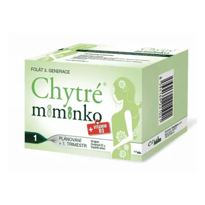 Chytré miminko methylfolát 1 tbl.60