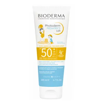 Bioderma Photoderm Pediatrics opalovací mléko pro děti SPF50+ 200 ml