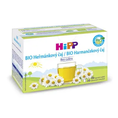 HiPP ČAJ SÁČEK.BIO Heřmánkový čaj 20x1.5g