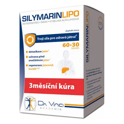 SILYMARIN LIPO Da Vinci Academia 60+30 tablet