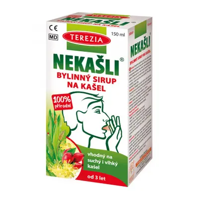 Terezia Company Nekašli přírodní bylinný sirup 150 ml