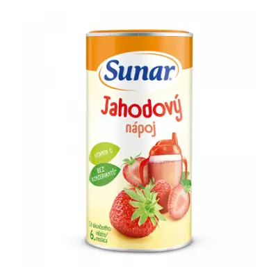 SUNAR Rozpustný nápoj jahodový 200 g