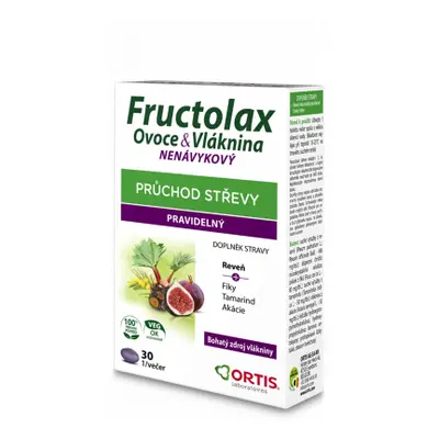 Fructolax Ovoce&Vláknina TABLETY tbl.30