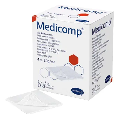 Medicomp Kompres sterilní 5 x 5 cm 25 x 2 ks