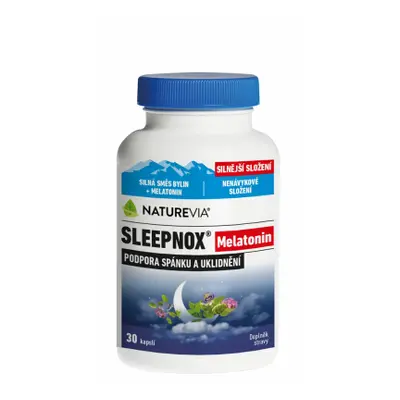 NatureVia Sleepnox Melatonin 30 kapslí