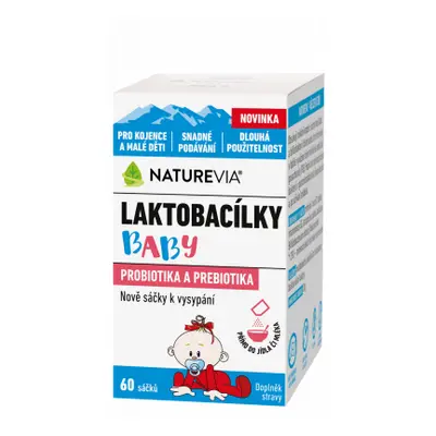 NatureVia Laktobacílky baby 60 sáčků