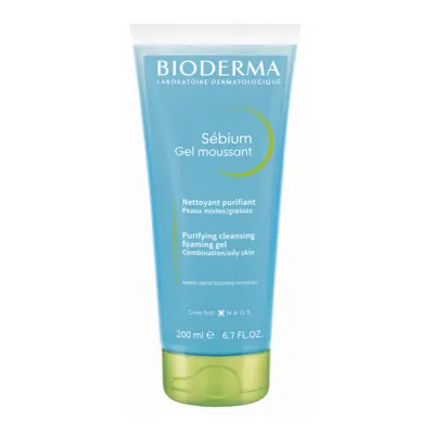 BIODERMA Sébium Gel moussant tuba 200ml