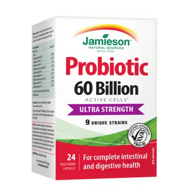 JAMIESON Probiotic 60miliard ULTRA STRENGTH cps.24