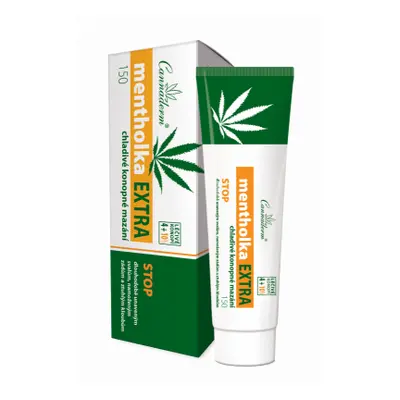 Cannaderm Mentholka EXTRA konopné mazání 150ml