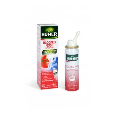 HUMER Ucpaný nos 100% mořská voda hypertonic.50ml