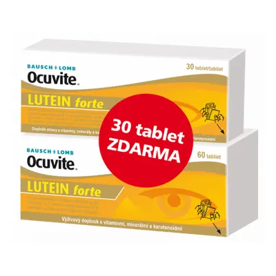 Ocuvite LUTEIN forte tbl.60+30 ZDARMA