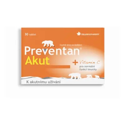 Preventan Akut s příchutí 30 tablet